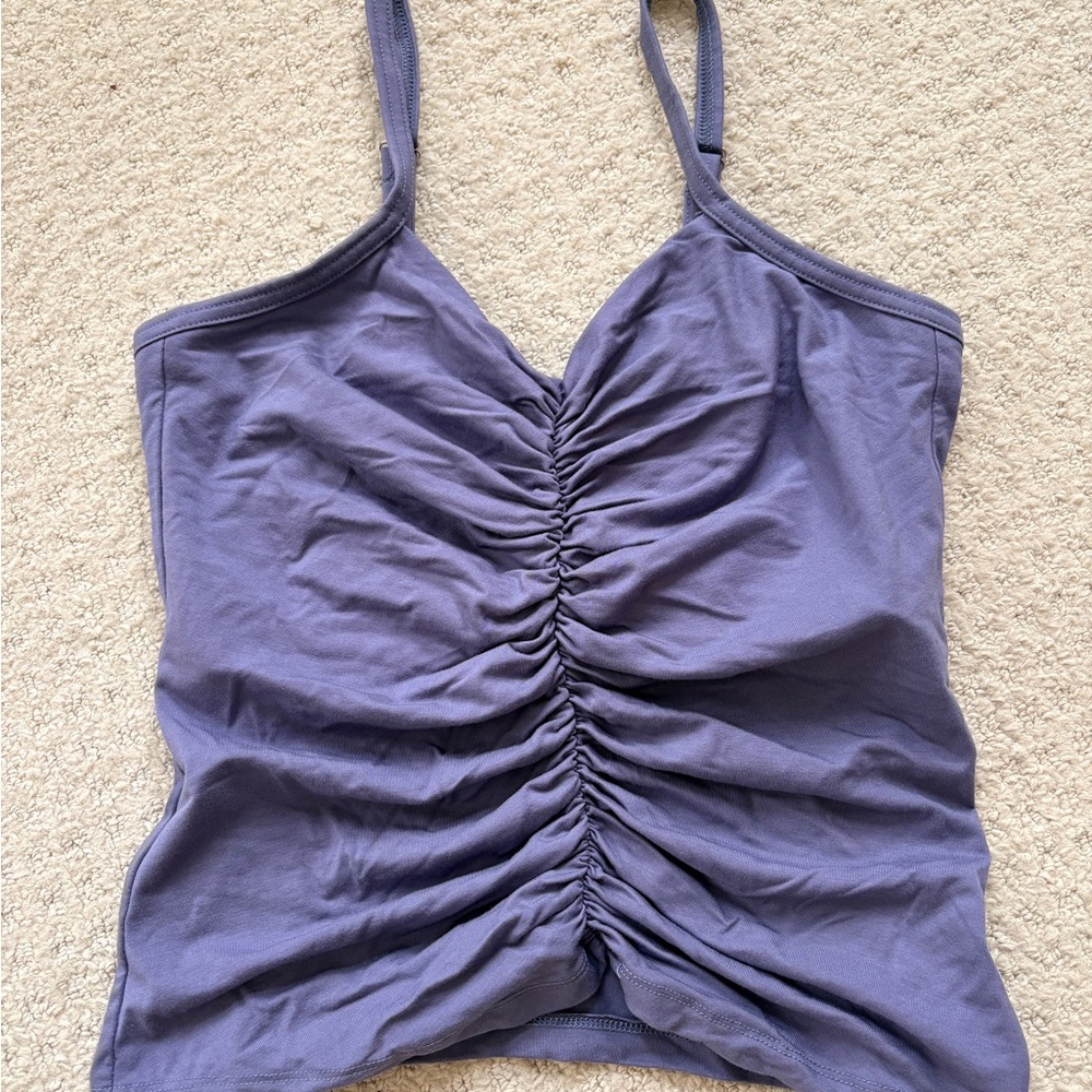 Free Label Ruched Carrie Tank Size Medium